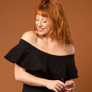 Manners London Diida Full Length Multi-Way Top in Black